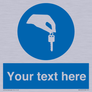 Custom Mandatory Keys Sign